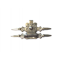  Замок А-007 срібний