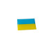 Об'ємна прямокутна наліпка (шильда) Прапор України